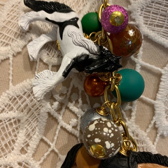 Mix Horses and Beads Necklace - Picture 2 of 5